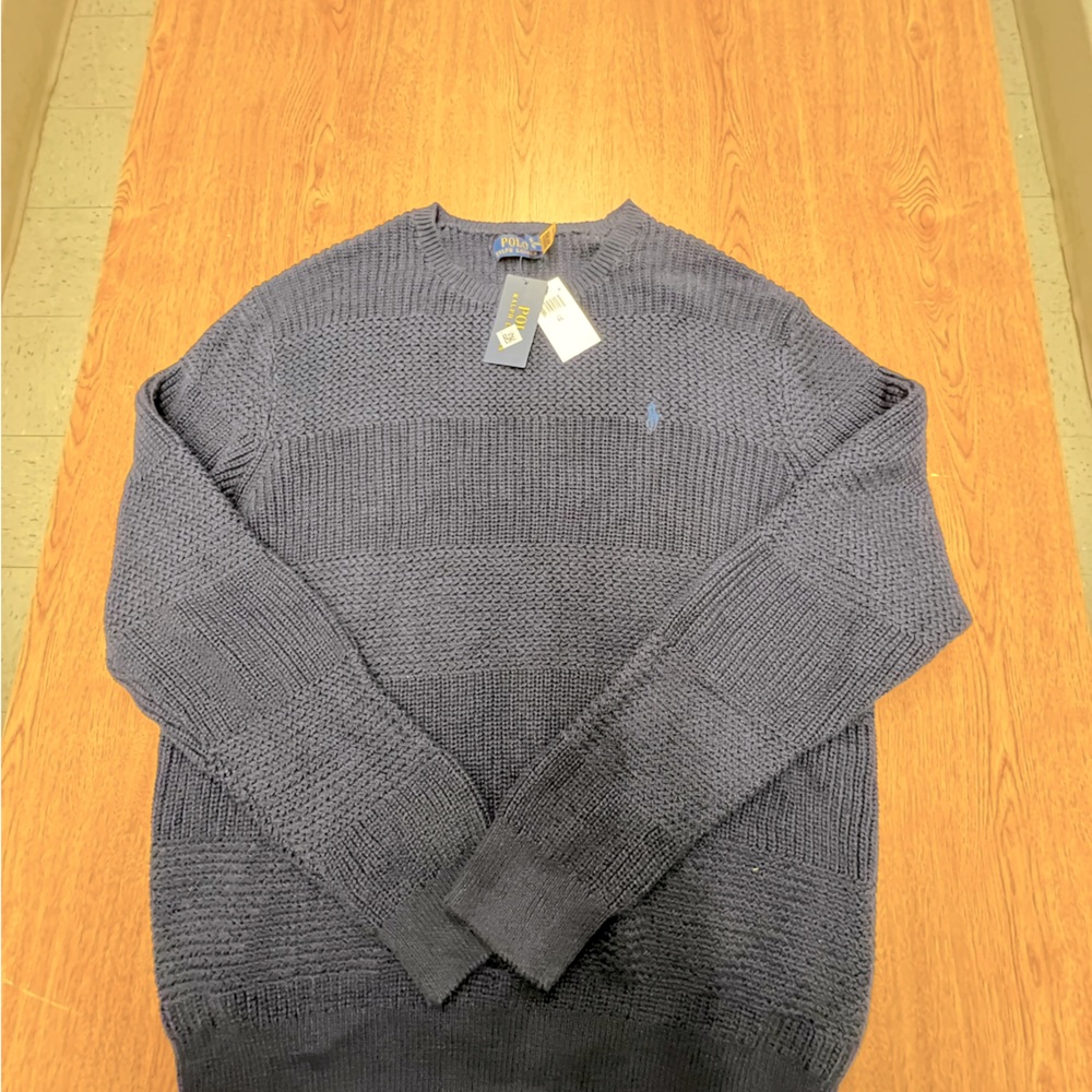 Navy blue XL knit sweater